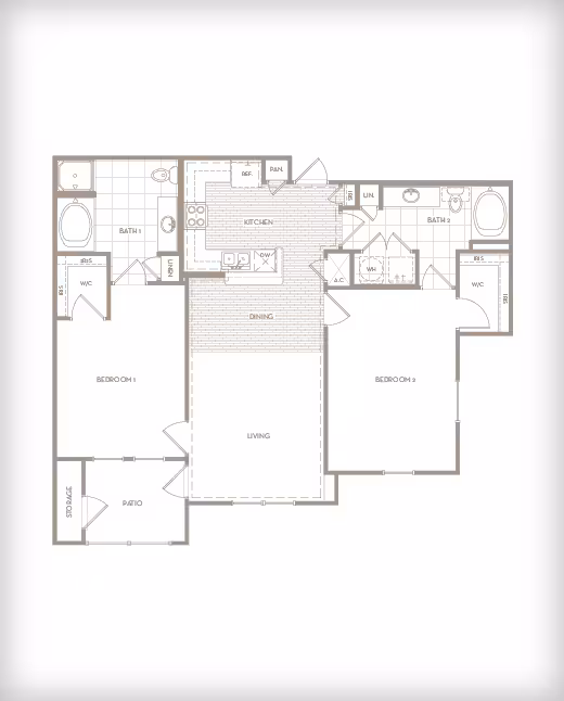 Unit 2312 2312 floor plan